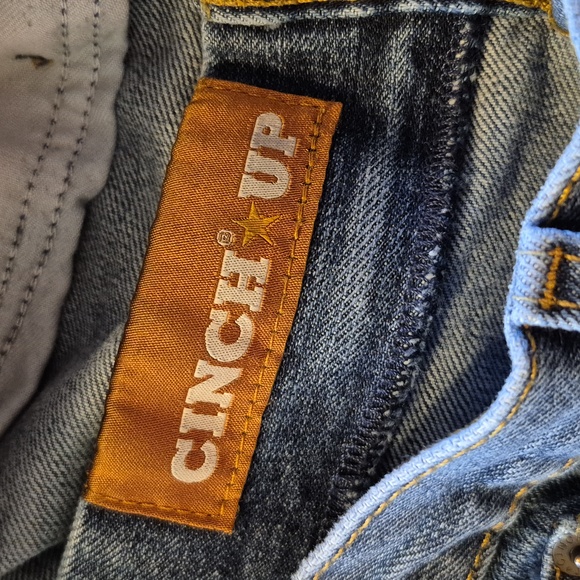 Cinch Med. Wash Jeans Bronze Tag.35"×36". VGC.slim Cut Boot .(#1468A) - Picture 4 of 12
